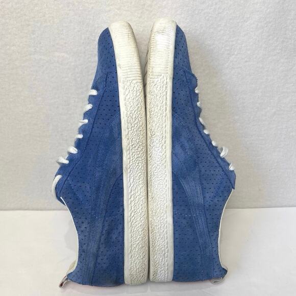 PUMA x UNDFTD Suede Sneakers Blue Perforated Leather Lace Up Men’s Size 11 main image 6